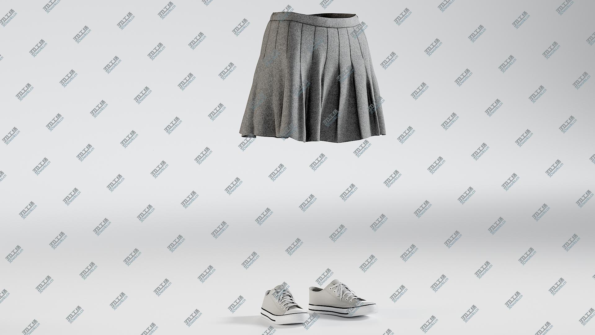 images/goods_img/202104091/3D model Skirt with Sneakers/2.jpg